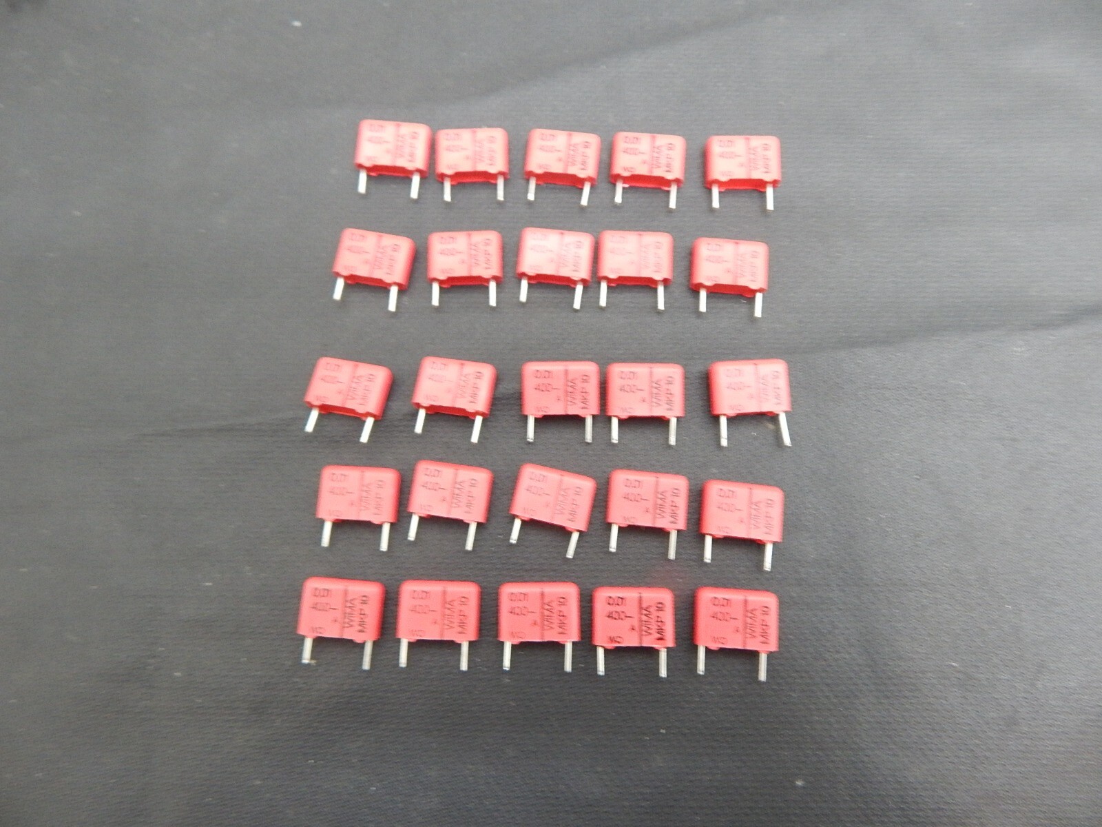 WIMA MKP10 0.01uF 400V 10% metalized film poly Capacitor RADIAL -LOT OF 25 pcs