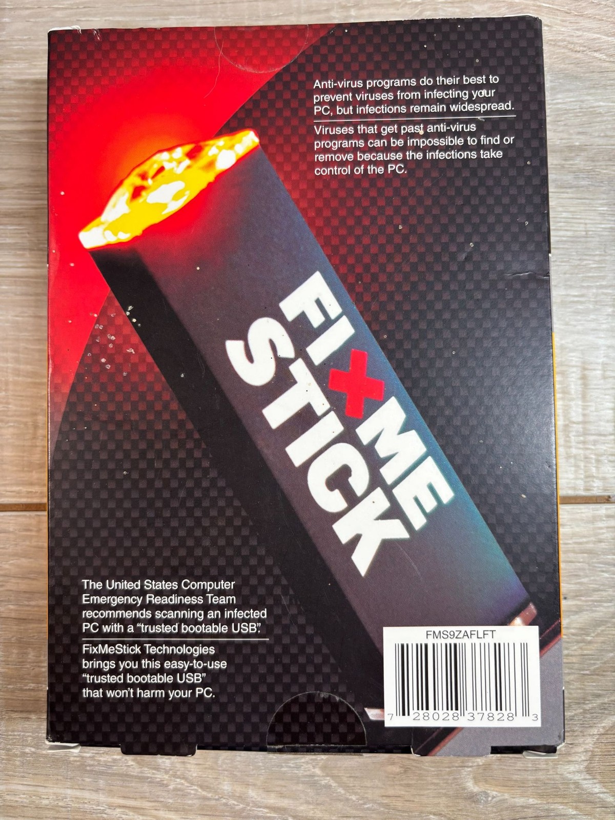 FixMeStick Virus Removal Device Lifetime For 3 PCs Windows Open Box