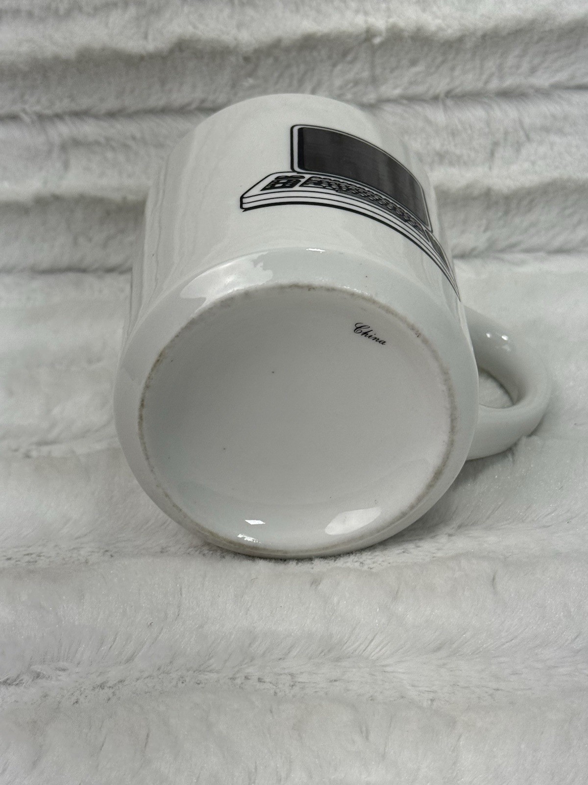 Vintage COMPUTERWORLD COMPUTER WORLD Coffee Mug Celebrating Back To The Future..
