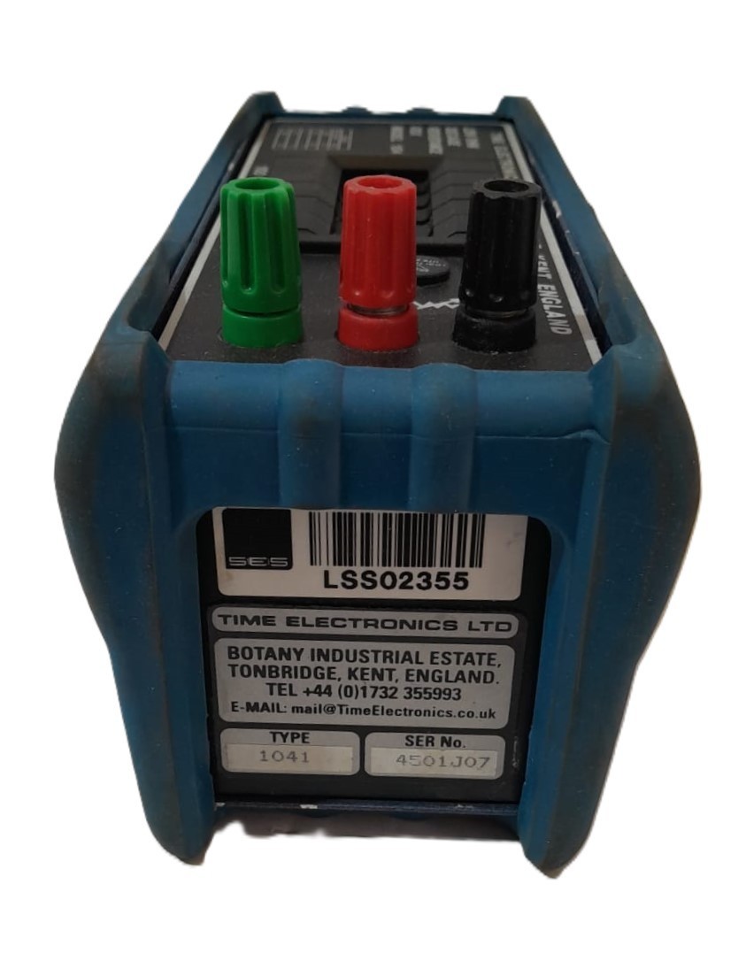 Time Electronics 1041 Low Ohm Decade Resistance Box with Protective Rubber Boot