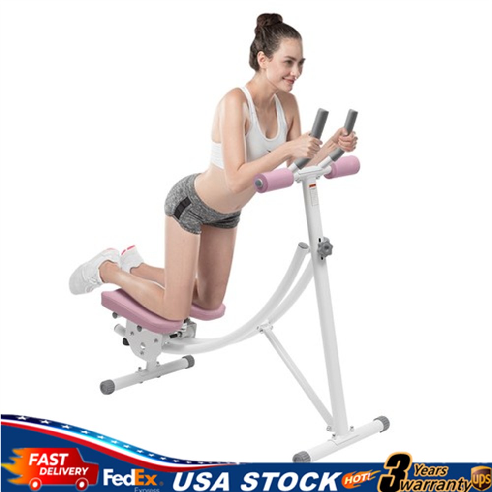 Ab Machine Coaster Abdominal Crunch Trainer for Home Gym Core Abdominal Workout
