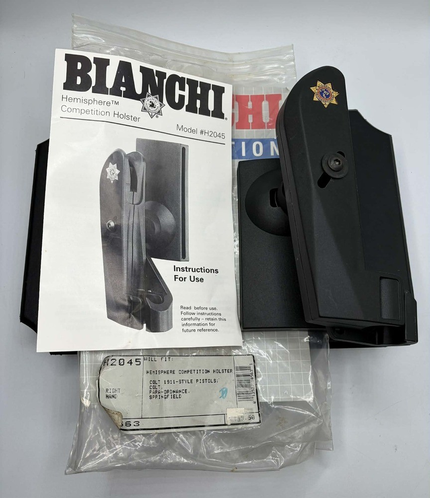 Bianchi Hemisphere H2045 RH Comp Holster 1911 platform SPB JA-362782