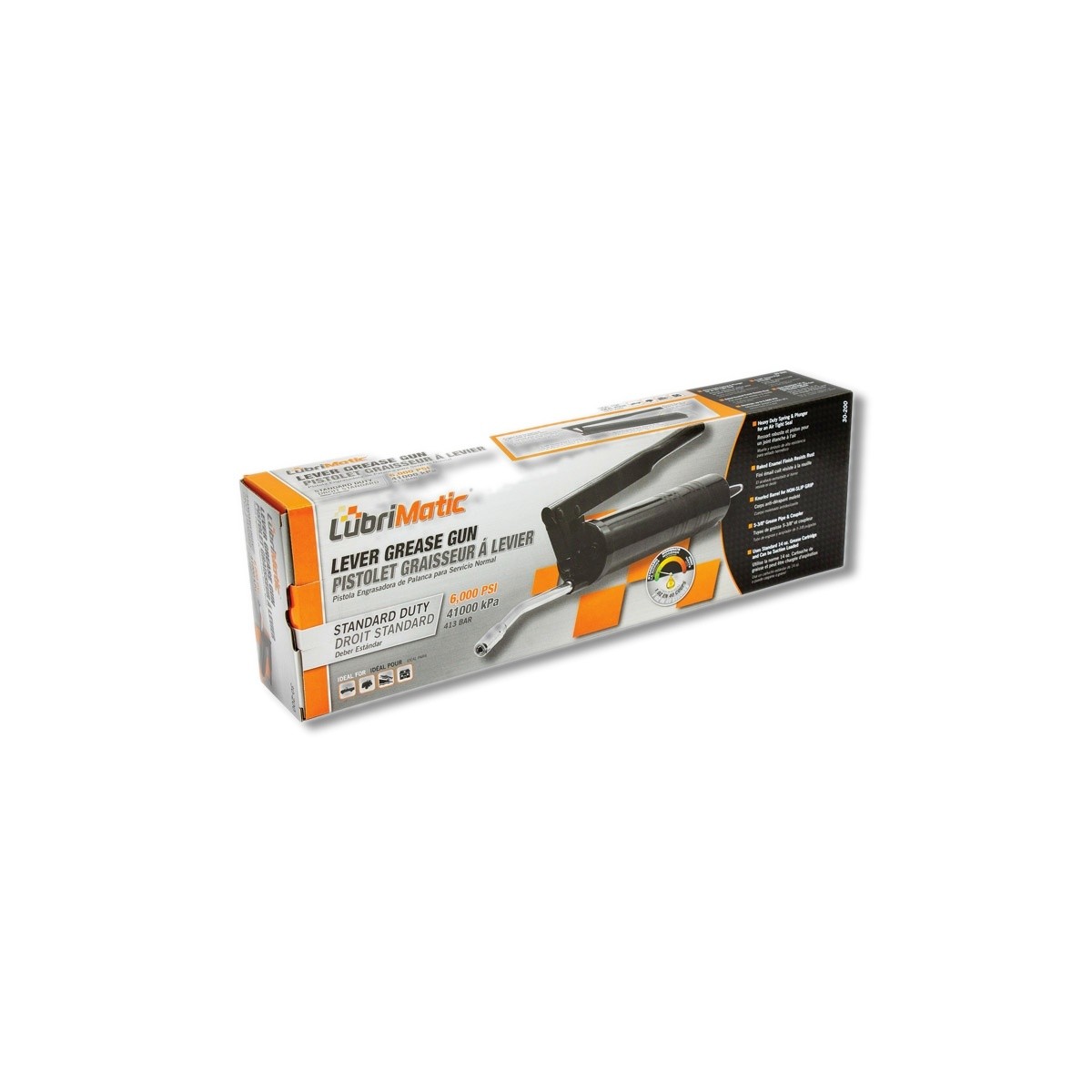 LubriMatic Manual Grease Gun 14 oz LUBR30200