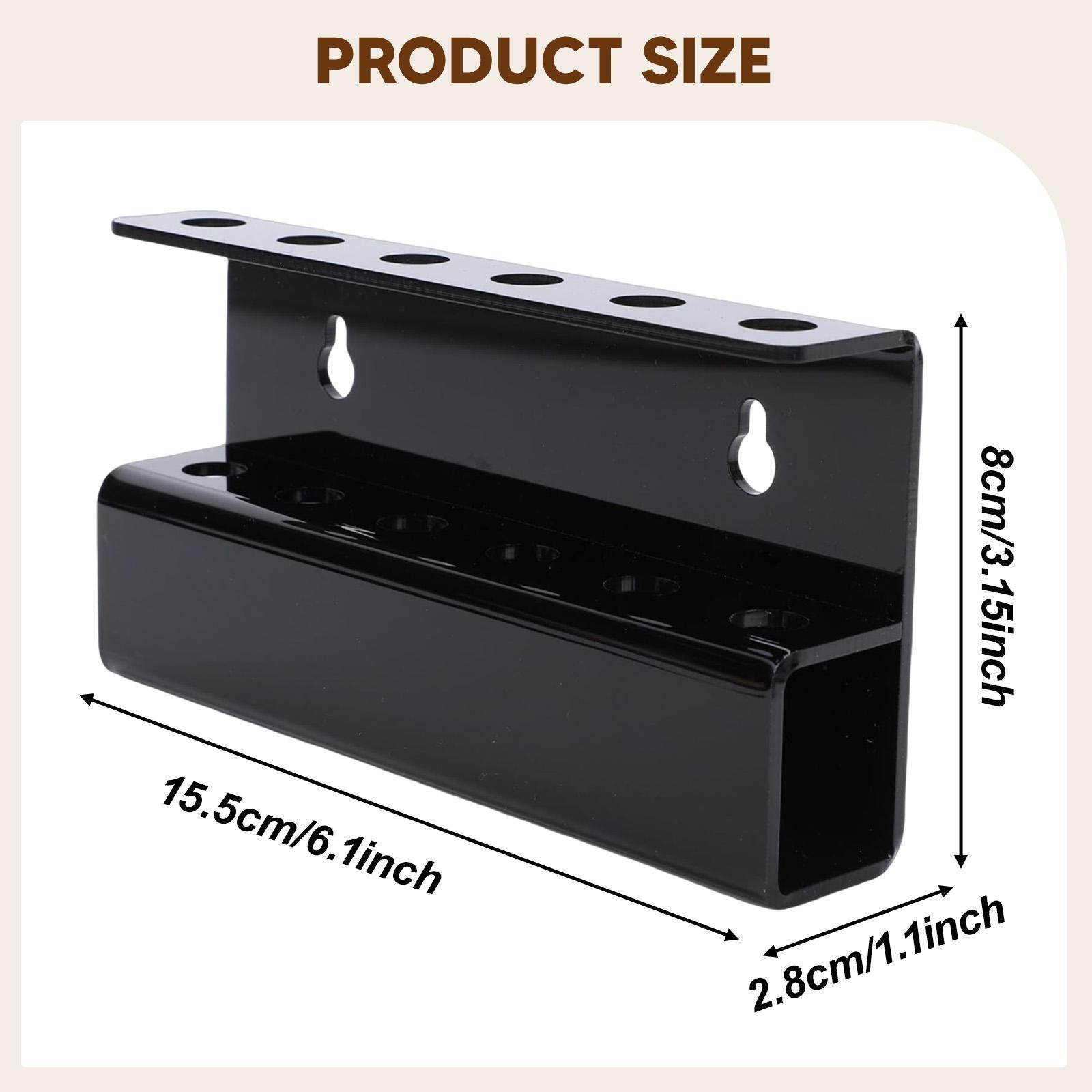 Wall Mounted Acrylic Dart Holder Dart Accessory Display Rack Organizer Stand for
