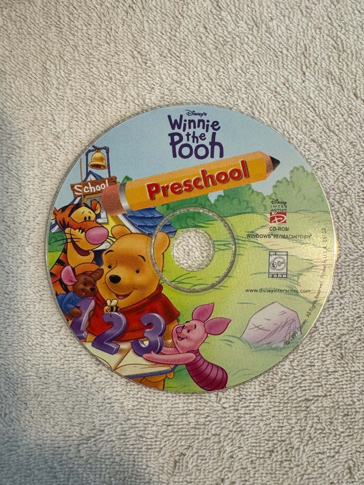 Disney's Winnie The Pooh Preschool PC 1999 Windows 95/Macintosh