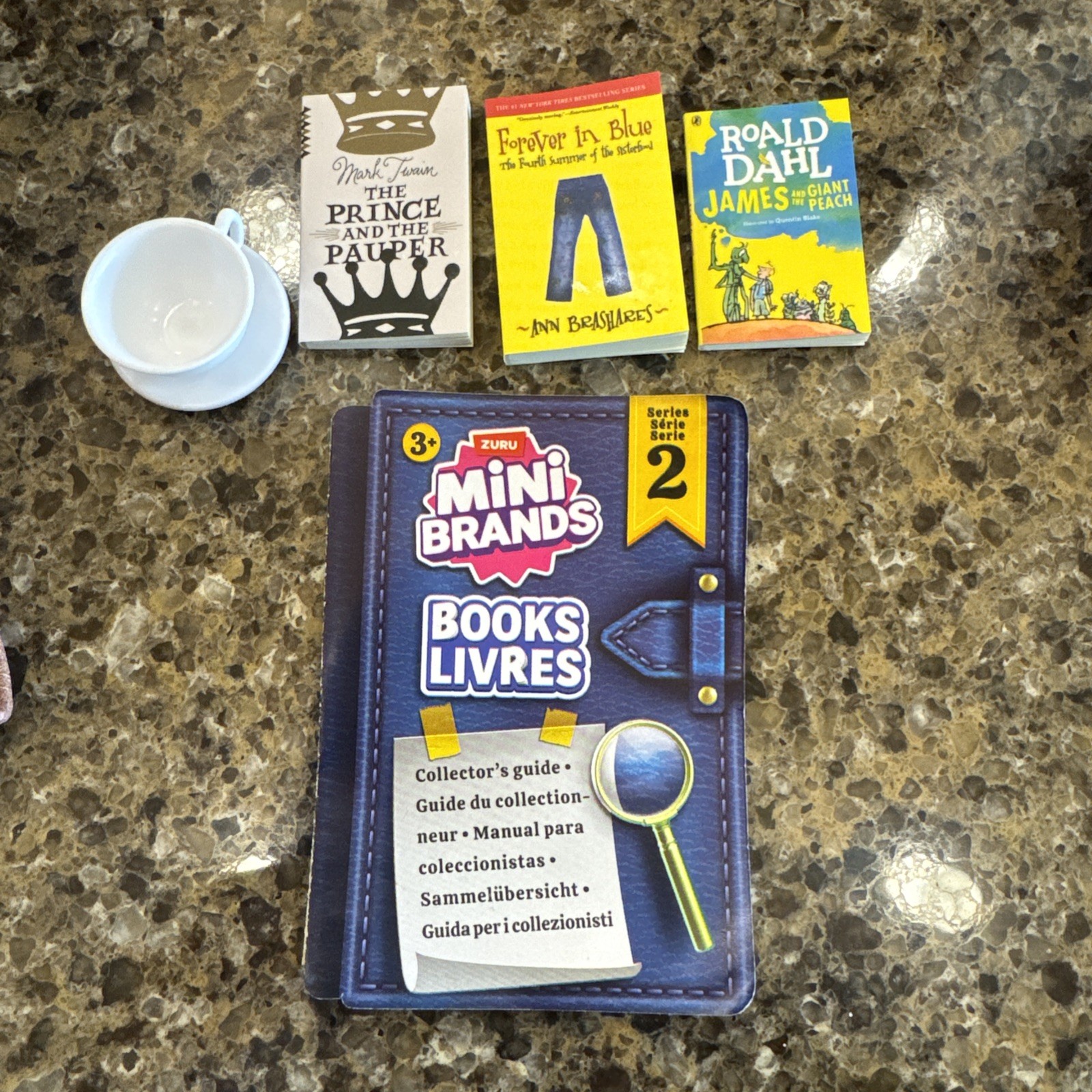 Zuru Mini Brands Books Series 2 Book Lot W/tea cup