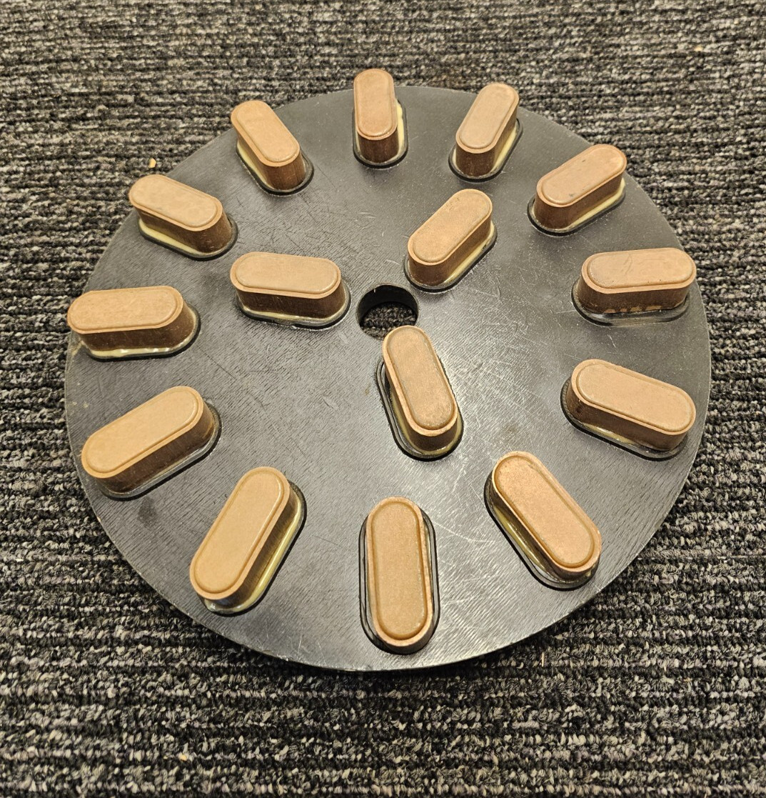 (QTY 2) #1500 Resin Bond Abrasive Wheel for Granite Polishing Machine