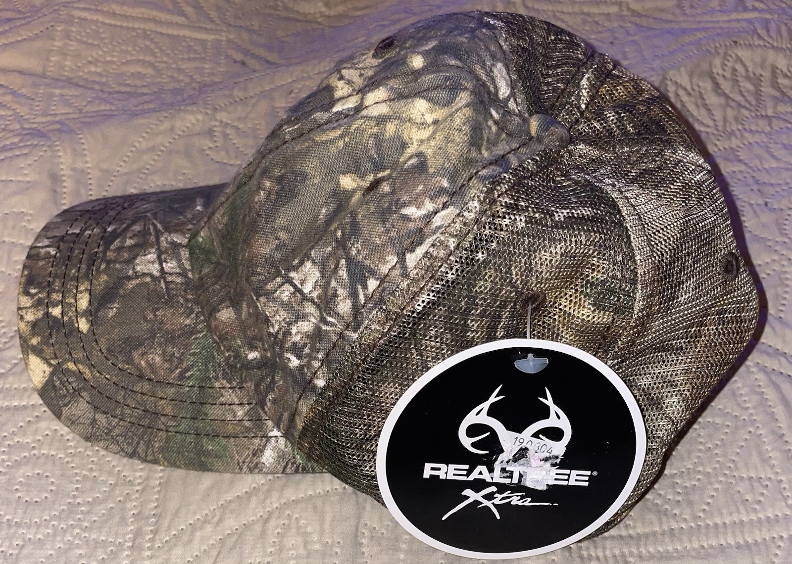 Men's Realtree Xtra Camo Hat Baseball Cap Hunting Adjustable NEW With Tag O/S