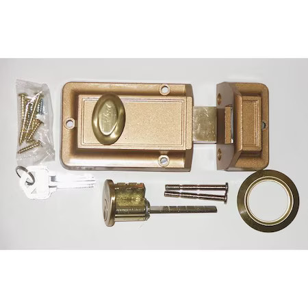 Kaba Ilco 545-53-51 Auxiliary Lock, Jimmyproof, Bronze