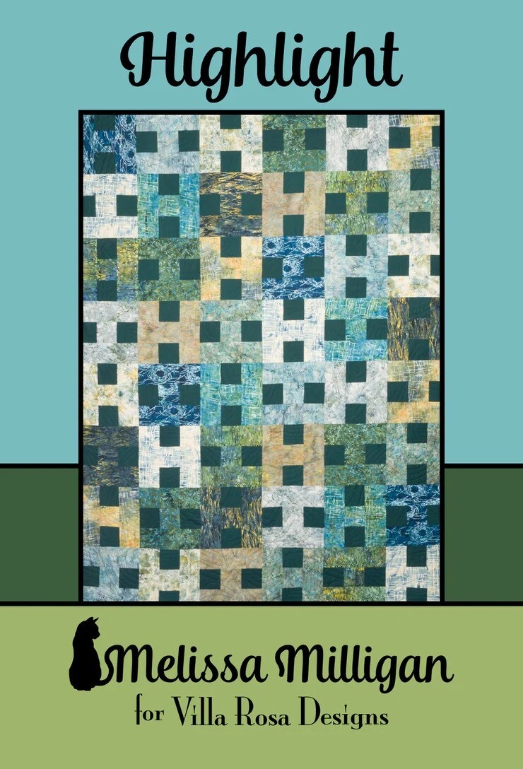Highlight Quilt Pattern-A Fat Quarter Quilt Pattern