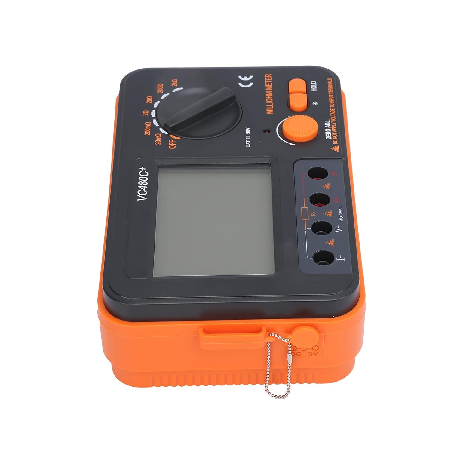 VICI VC480C+ 3 1/2 4 Wire Digital Milliohm Meter Multimeter Tester Backlight