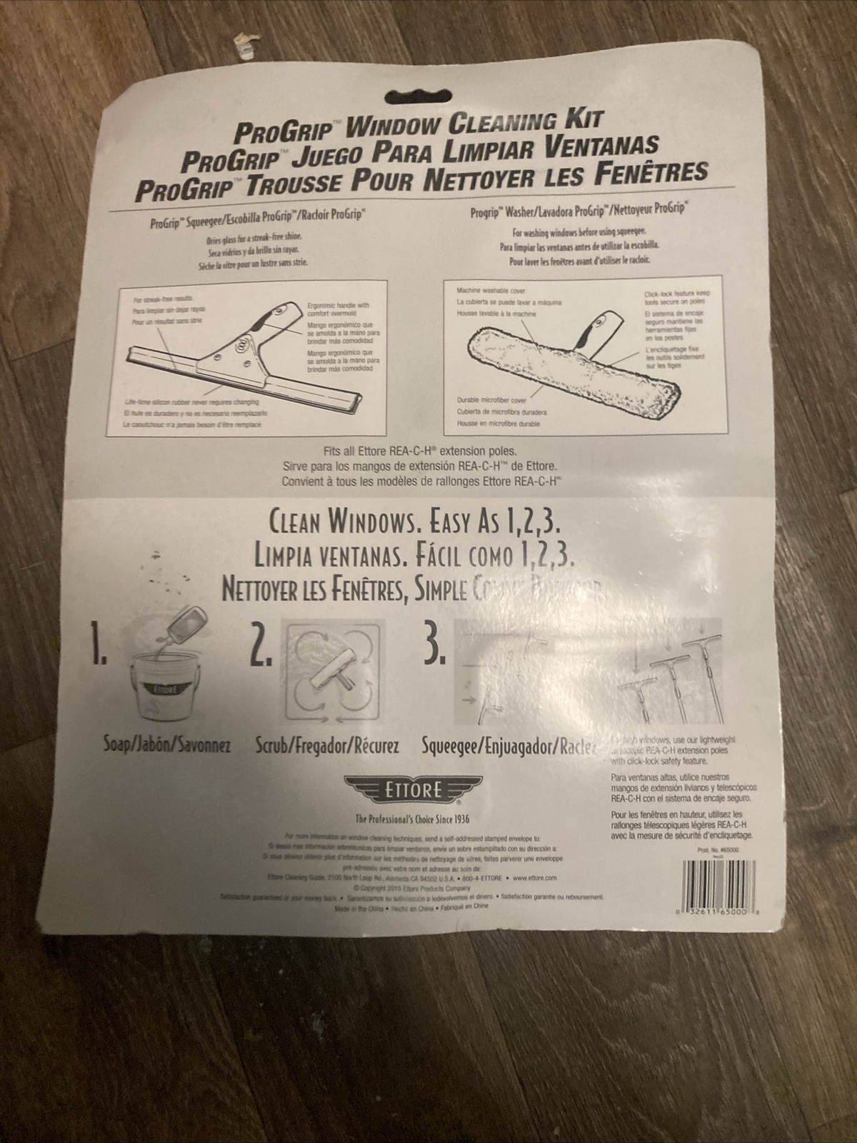 Ettore window cleaning kit 6500