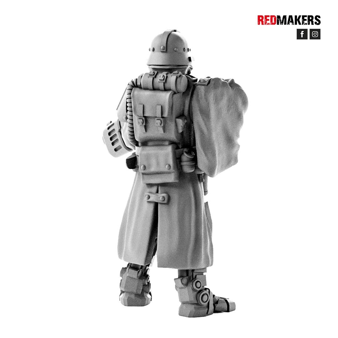 DEATH DIVISION GRENADIERS PLASMA GUN SET (8U)