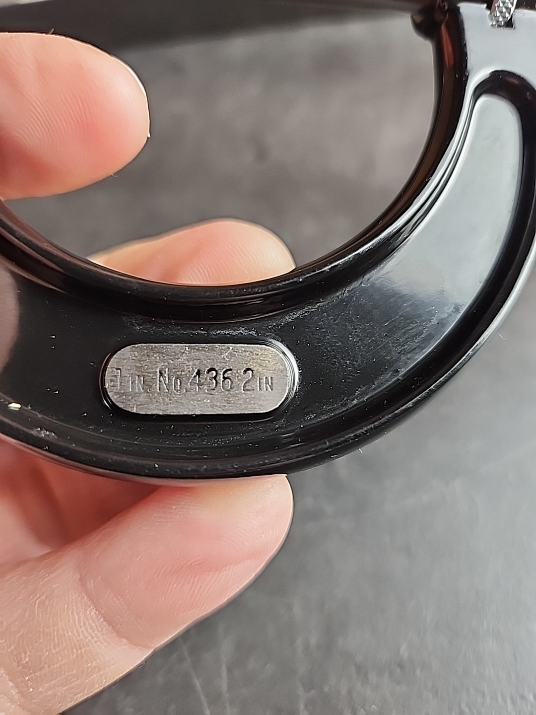STARRETT # 436 Micrometer 1" - 2" x .001" Smooth Thimble Movement