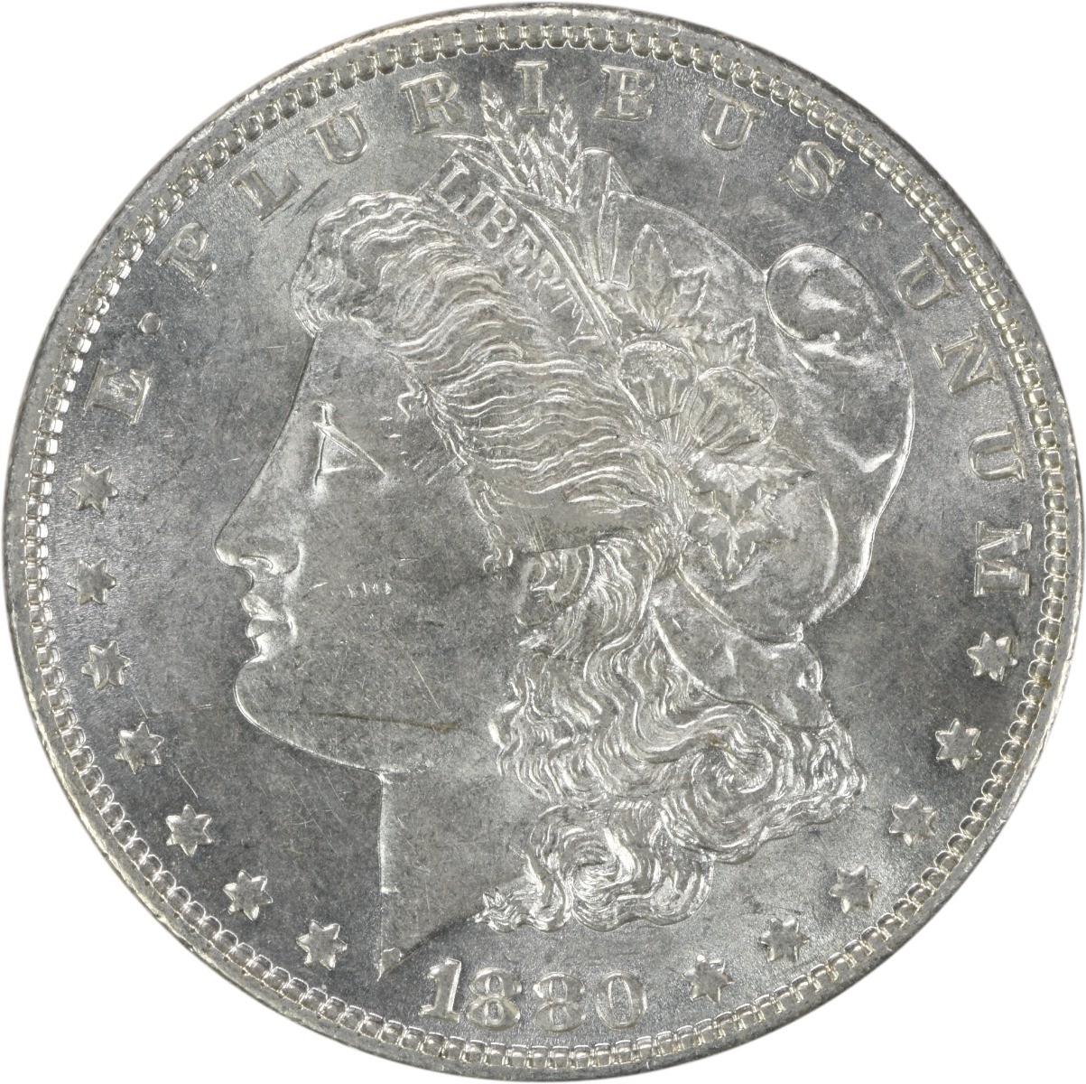 1880 Morgan Silver Dollar BU Uncertified #220