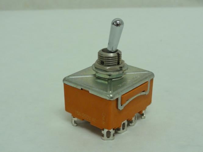 207324 New-No Box; Panasonic WD16119F Toggle Switch; 2-Position; 15A; 250VAC