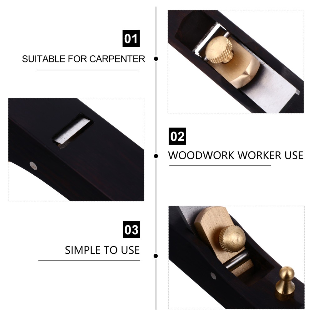 Compact Wood Hand Planer for DIY Woodworking with Comfortable Handle