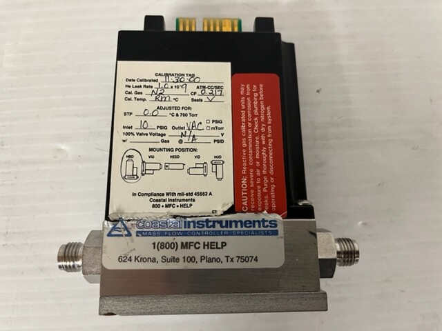 TYLAN MASS FLOW CONTROLLER FC-260V, 500 SCCM CH3
