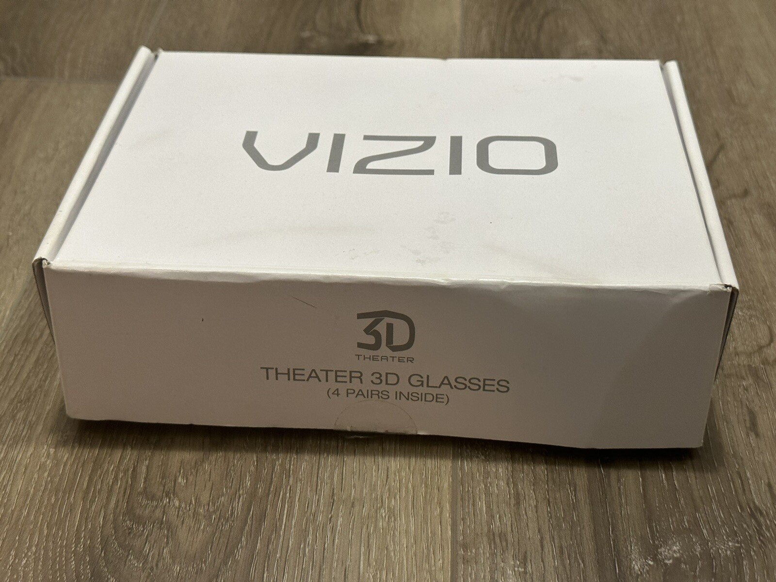 Vizio Theater 3-D Glasses Lot Of 4 All In Good Condition Used Once!
