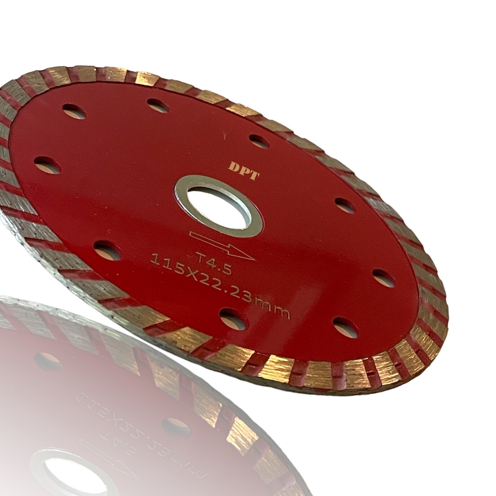 12 Pack 4.5" Diamond Saw Blade Cutting Tile Ceramic Concrete Stone Marble Bricks