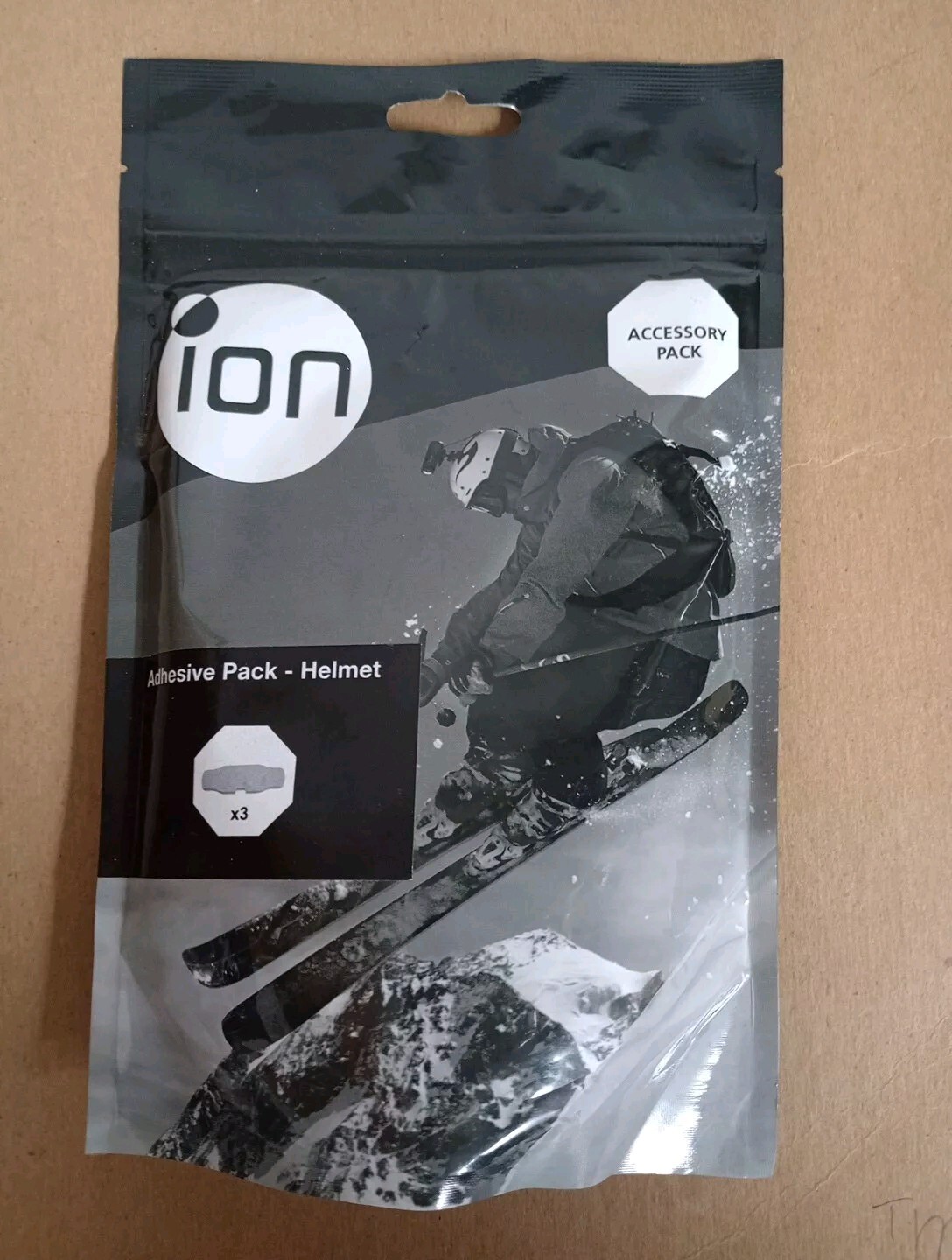 Ion 5008 Adhesive Accessory Helmet Pack Of 3