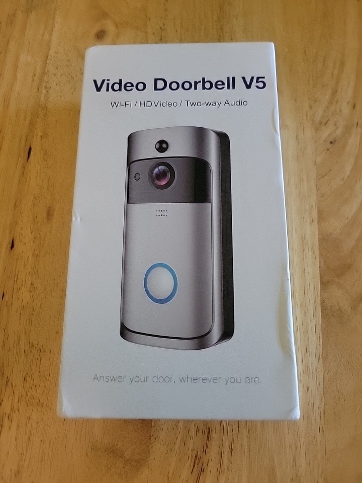 Smart Wireless WiFi Video Doorbell Phone Door Ring Intercom Security Camera Bell