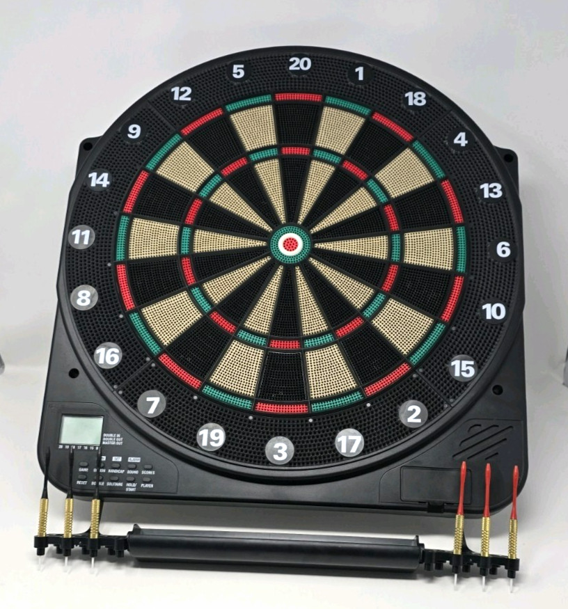 VTG 1999 Claybrooke Sportcraft Unicorn Electronic Dartboard #84060 4-Player