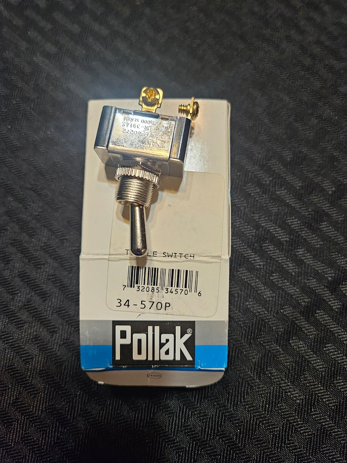 Pollak 34-570P Toggle Switch 11/16" Std.  20 A New in Pack Free Shipping