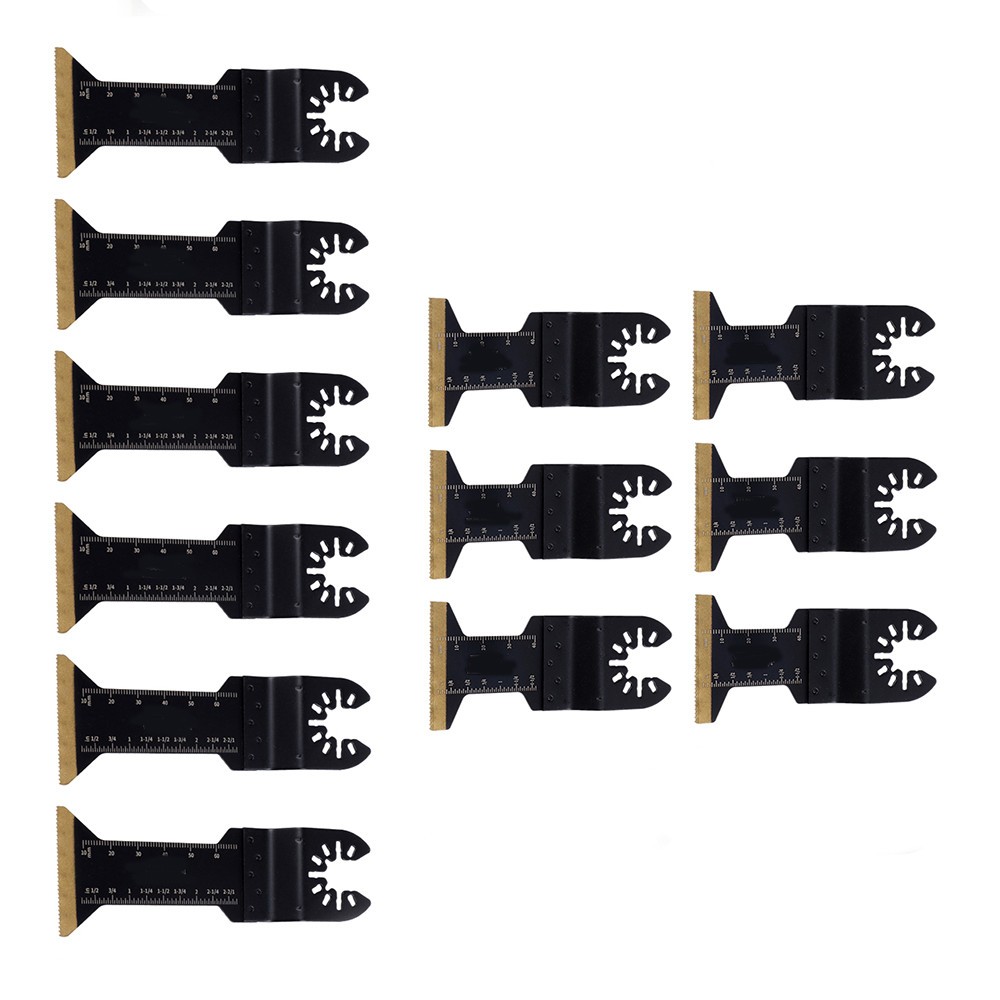 LABLT 2 Type Plated Oscillating Tool Saw Blade 12Pack Professional Blades