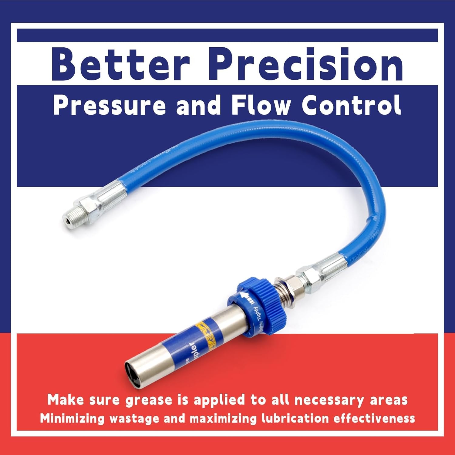 High Pressure Grease Coupler, Heavy-Duty Gun Coupler Fittings...
