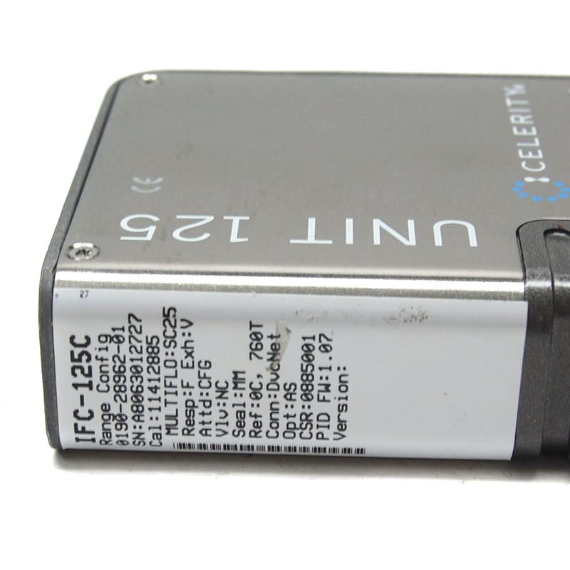 Celerity Unit IFC-125C Mass Flow Controller MFC (NF3/1SLM) D-Net Digital C-Seal
