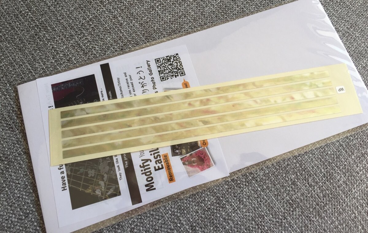 Jockomo Customize Your Guitar Inlay Sticker Stick-5mm Width