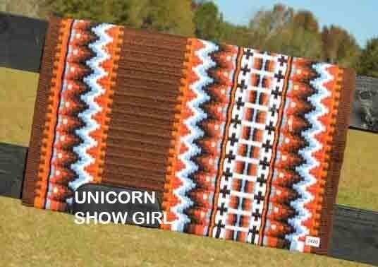 Handmade Saddle Pad Western show saddle pad horsemanship saddle pad
