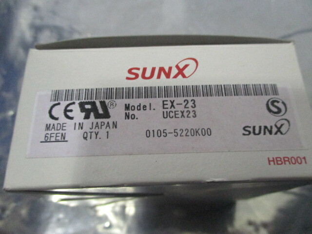 SUNX EX-23 Sensor Thru-beam, Side Sens, 452615