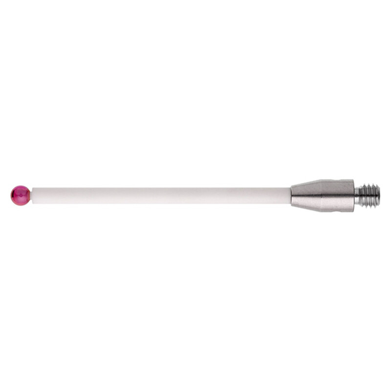 CMM Probe M3*D2.5*L40mm M3 Thread 2.5mm Ruby Ball Ceramic Stem for A-5004-2545