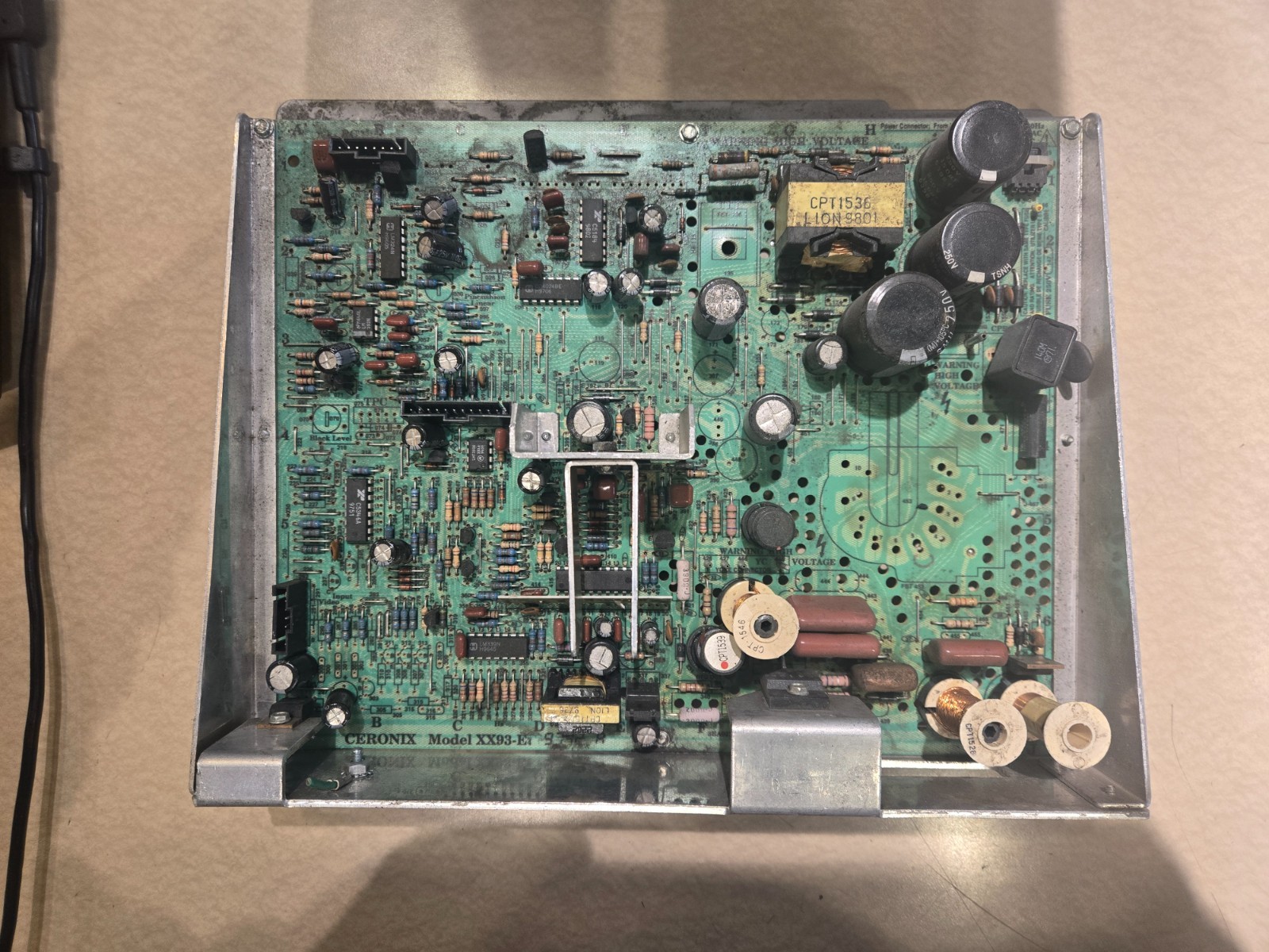CERONIX 1492 CRT MONITOR CHASSIS