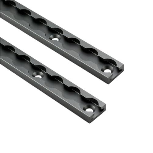 72" Venture Track T-6 72 Inch (2 Pack) Charcoal Gray - Rectangle Profile