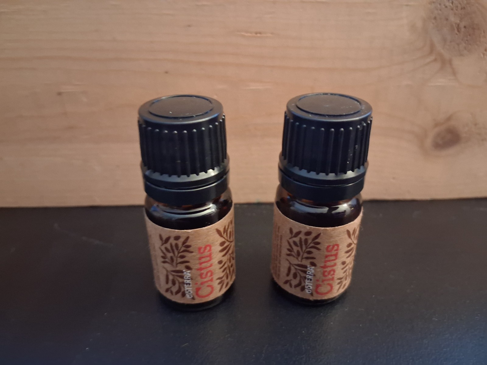 doTERRA CISTUS Essential Oil 5mL Exp. 2025 New & Sealed 2 pck + 1 bonus oil