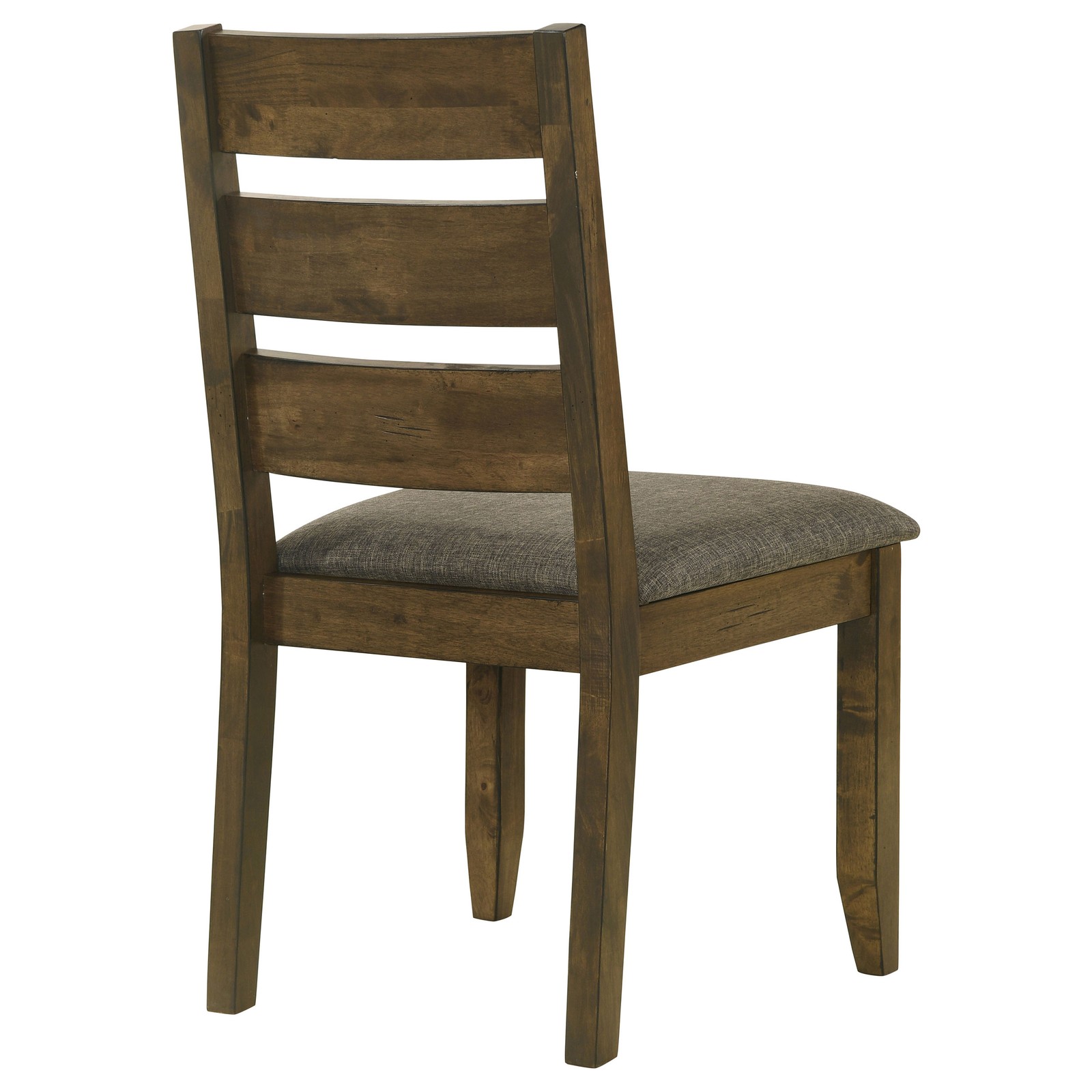 Knotty Nutmeg and Grey Ladderback Dining Chair