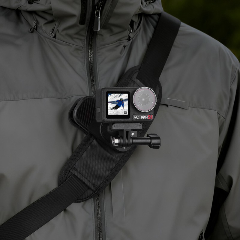 Magnetic Quick Release Backpack Clip for DJI Insta360 Action Camera Bracket Base