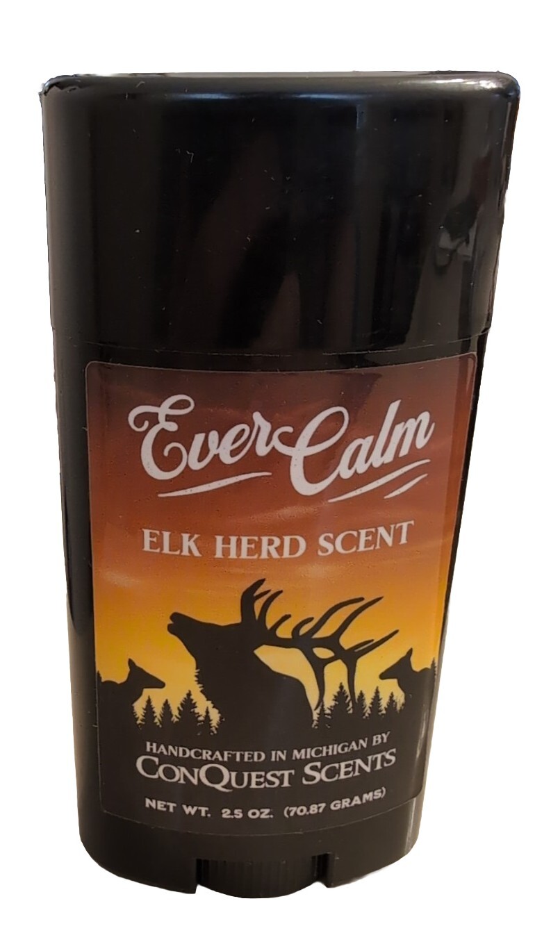 ConQuest Ever Calm Scent Stick Elk Herd Scent 2.5 oz. (70.87 Grams)