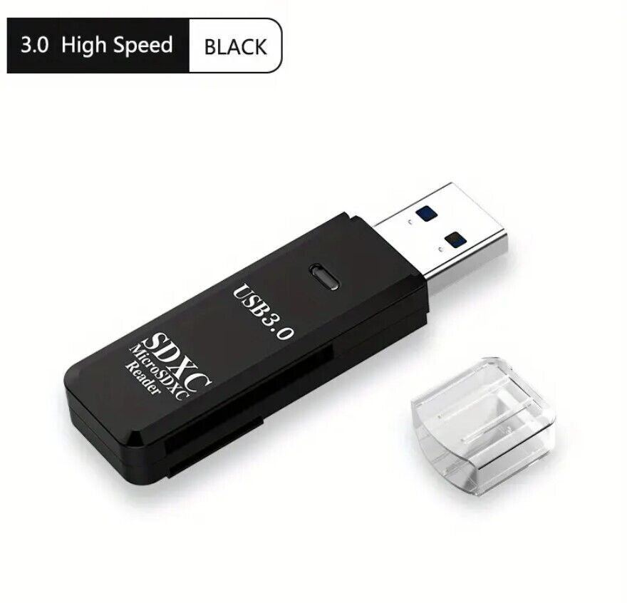 USB 3.0 SD Card Reader for PC Micro SD Card to USB Adapter CardReader for Camera