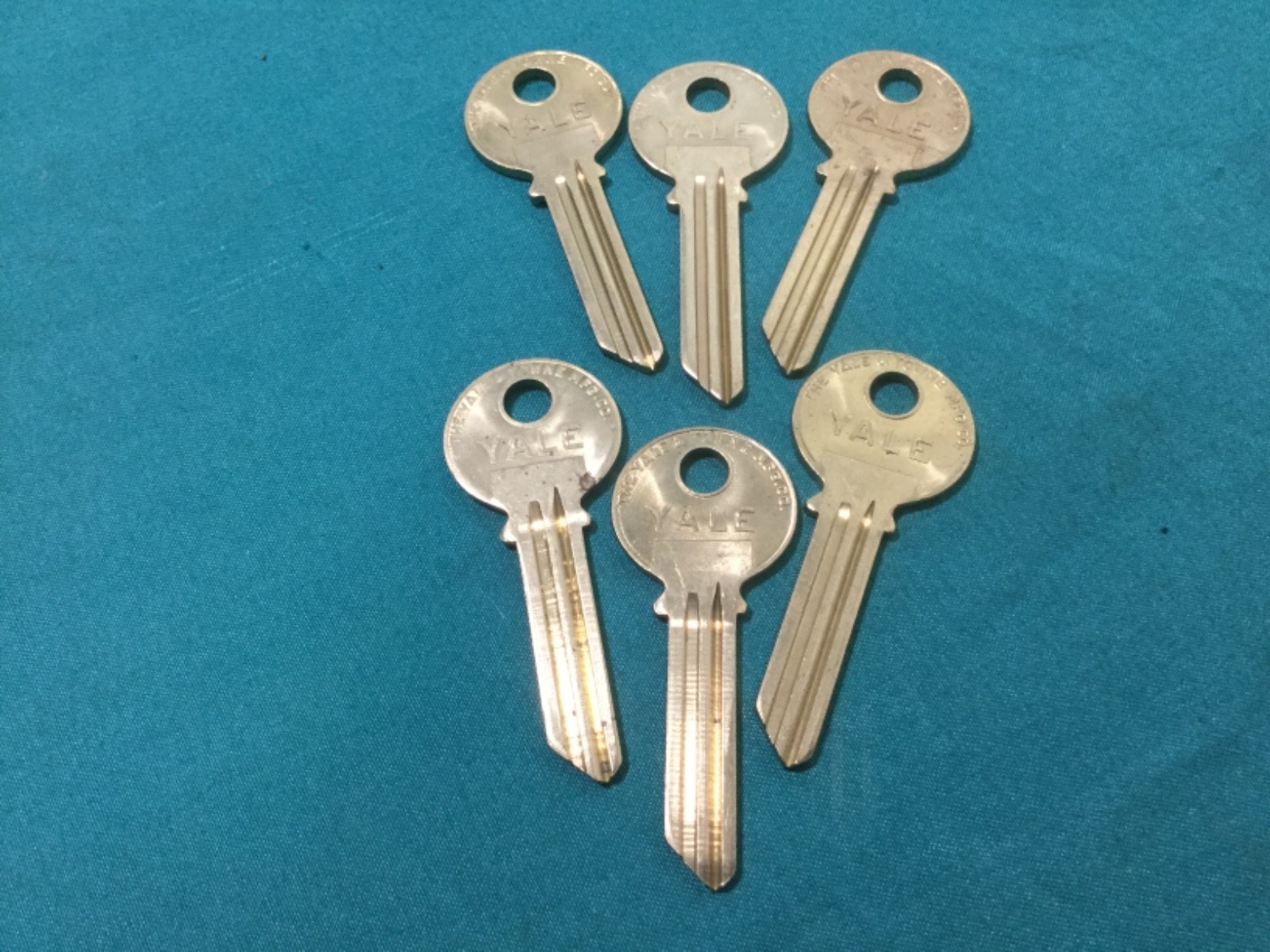 Yale Original TB Key Blanks, Set of 6 - Locksmith