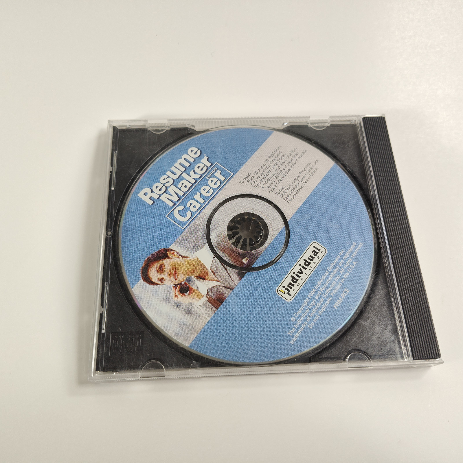 Vintage PC Software - 2004 Windows Resume Maker Career Edition  used CD-ROM