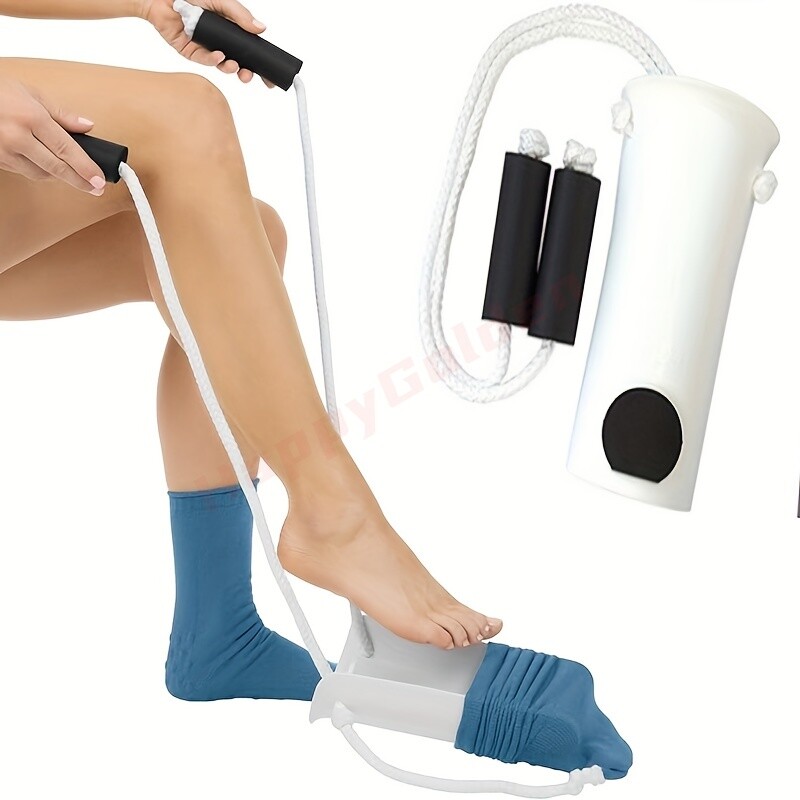 Sock Puller Lightweight Assistance Seniors Mobility Elderly Pregnant Disabled