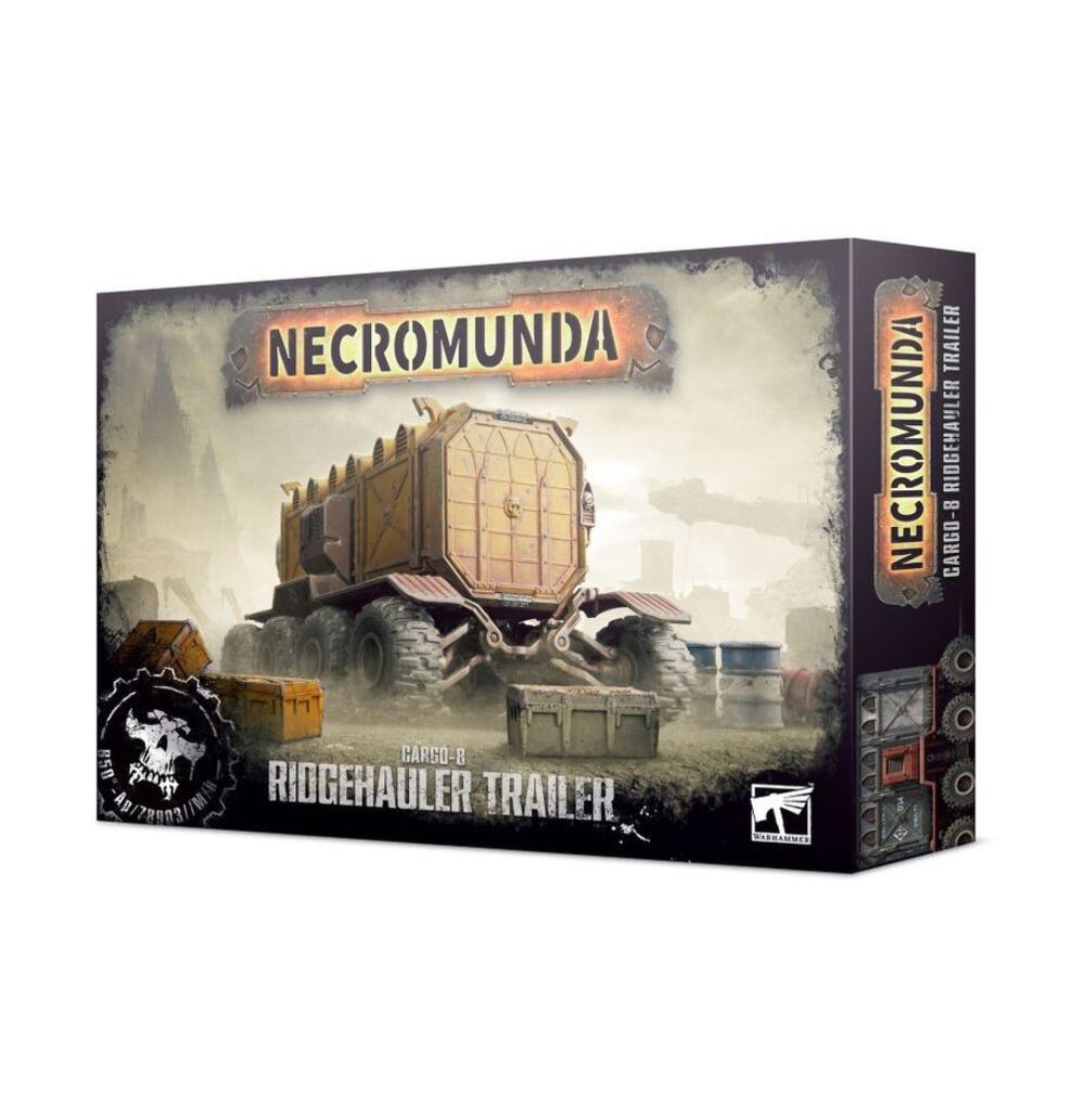Cargo-8 Ridgehauler Trailer Necromunda Warhammer