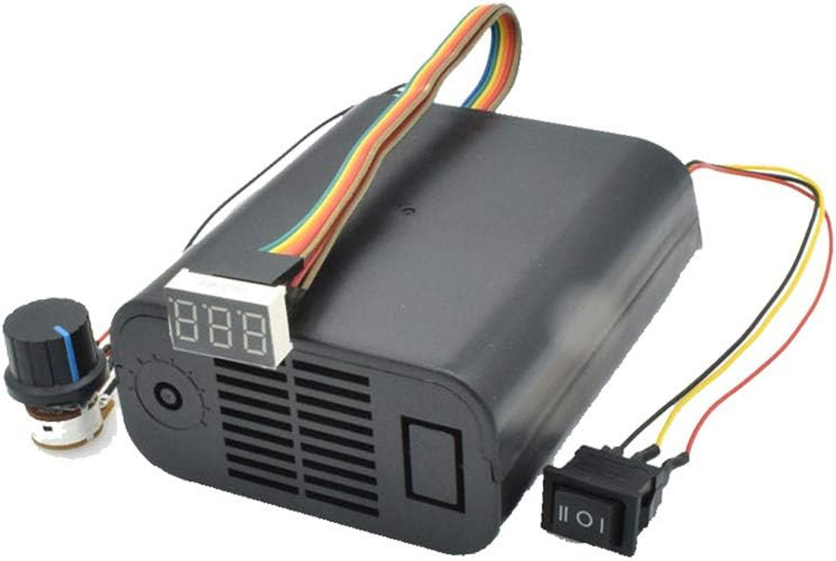 1Pcs PWM DC Brush Motor Speed Controller DC 10-55V 60A CW CCW Reversible Switch