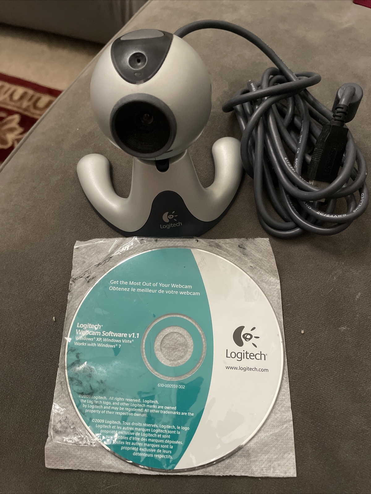 Logitech QuickCam Pro 3000 Web Camera 640 x 480 Resolution 30 FPS (Used)