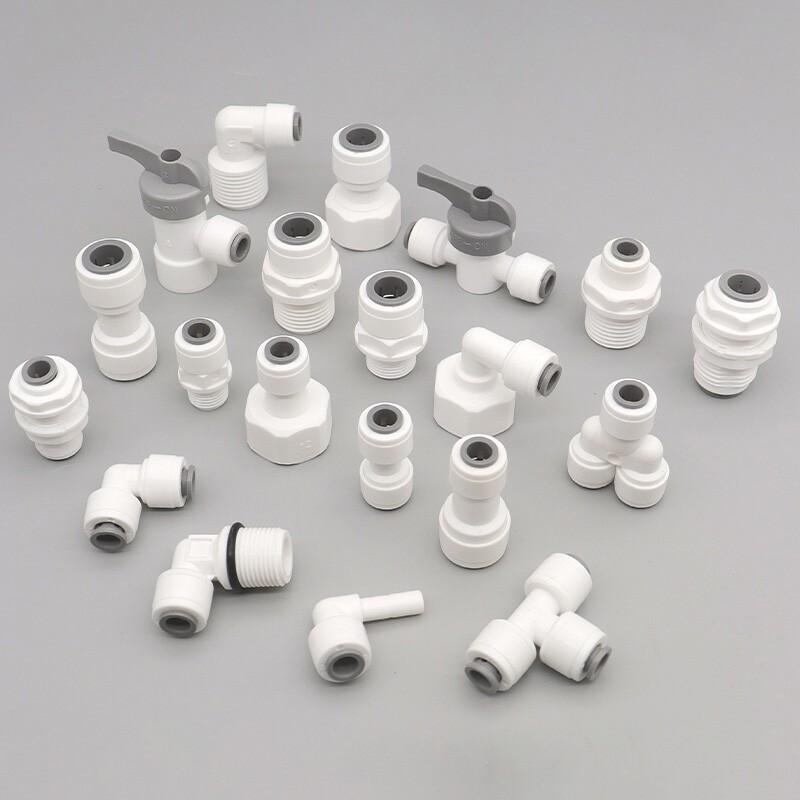 RO Water Filter Fittings Adapter Reverse Osmosis System 1/4" 3/8" Quick Connect