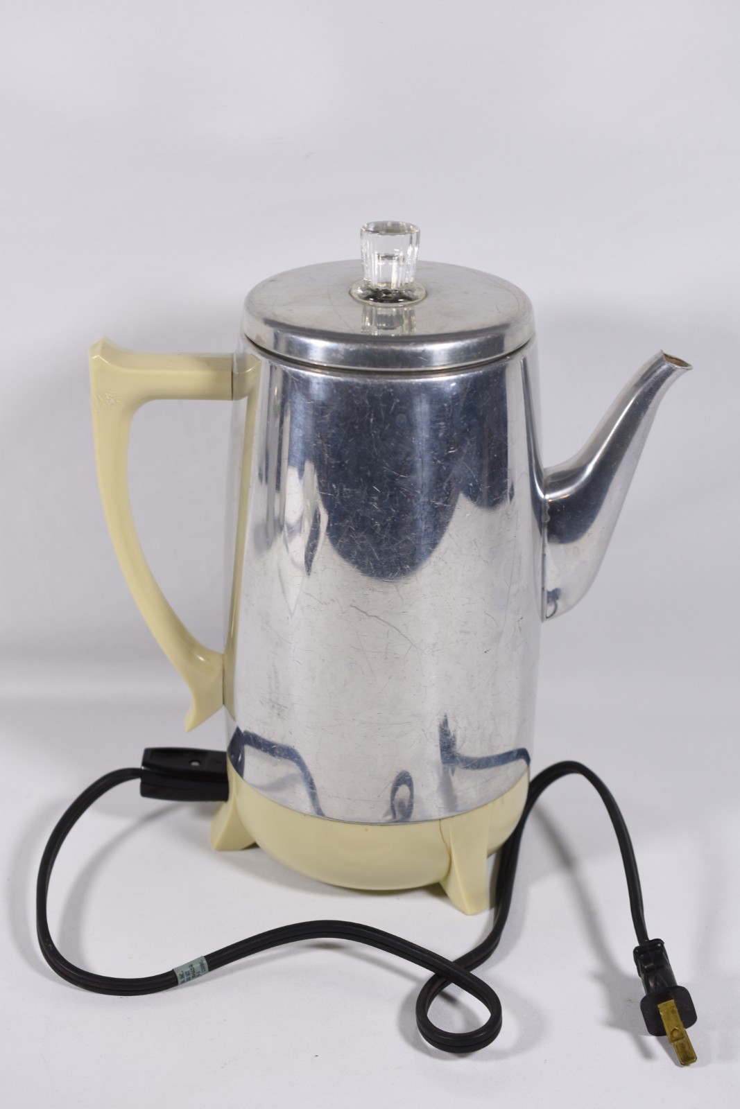 Vintage WEST BEND 9 Cup Percolator Automatic Coffee Maker, 9357E USA